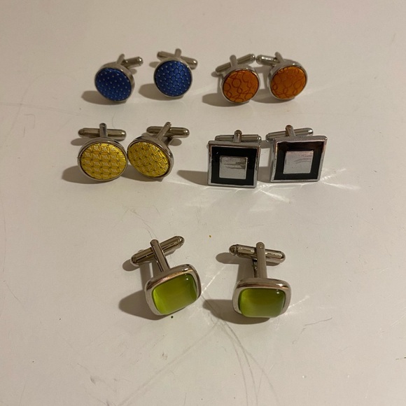 5 Pair Cuff Links (IT) - Picture 11 of 12
